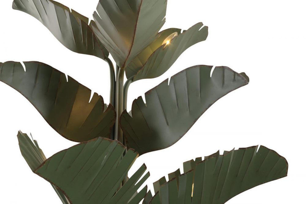 Banana Leaf 9-Lt Chandelier, Varaluz 901C09 YV0K03YM96