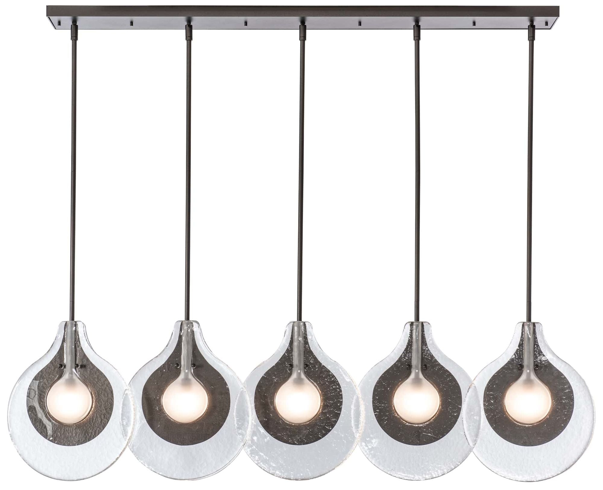 Veneto 5-Light Oiled Bronze Linear Pendant W