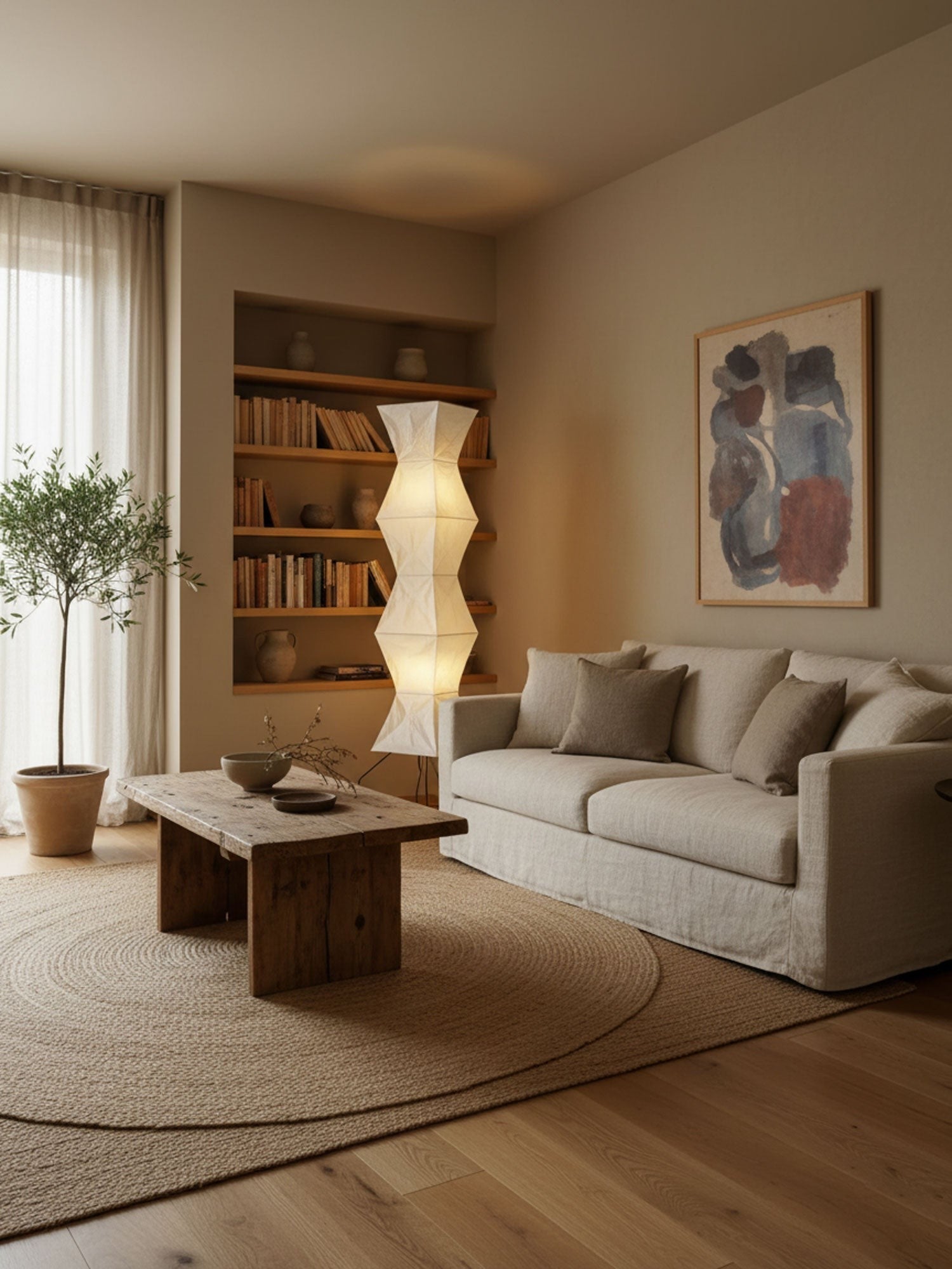 Washi Glow Floor Lamp