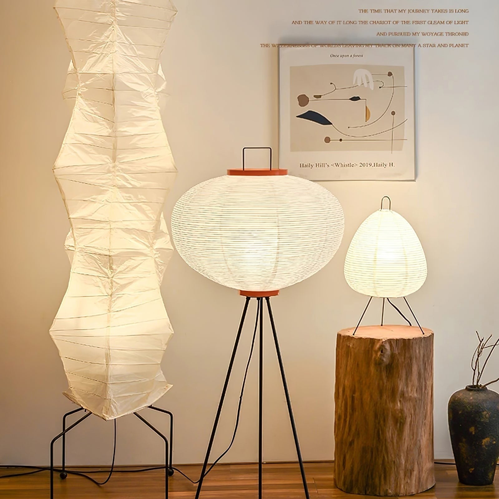 Washi Glow Floor Lamp