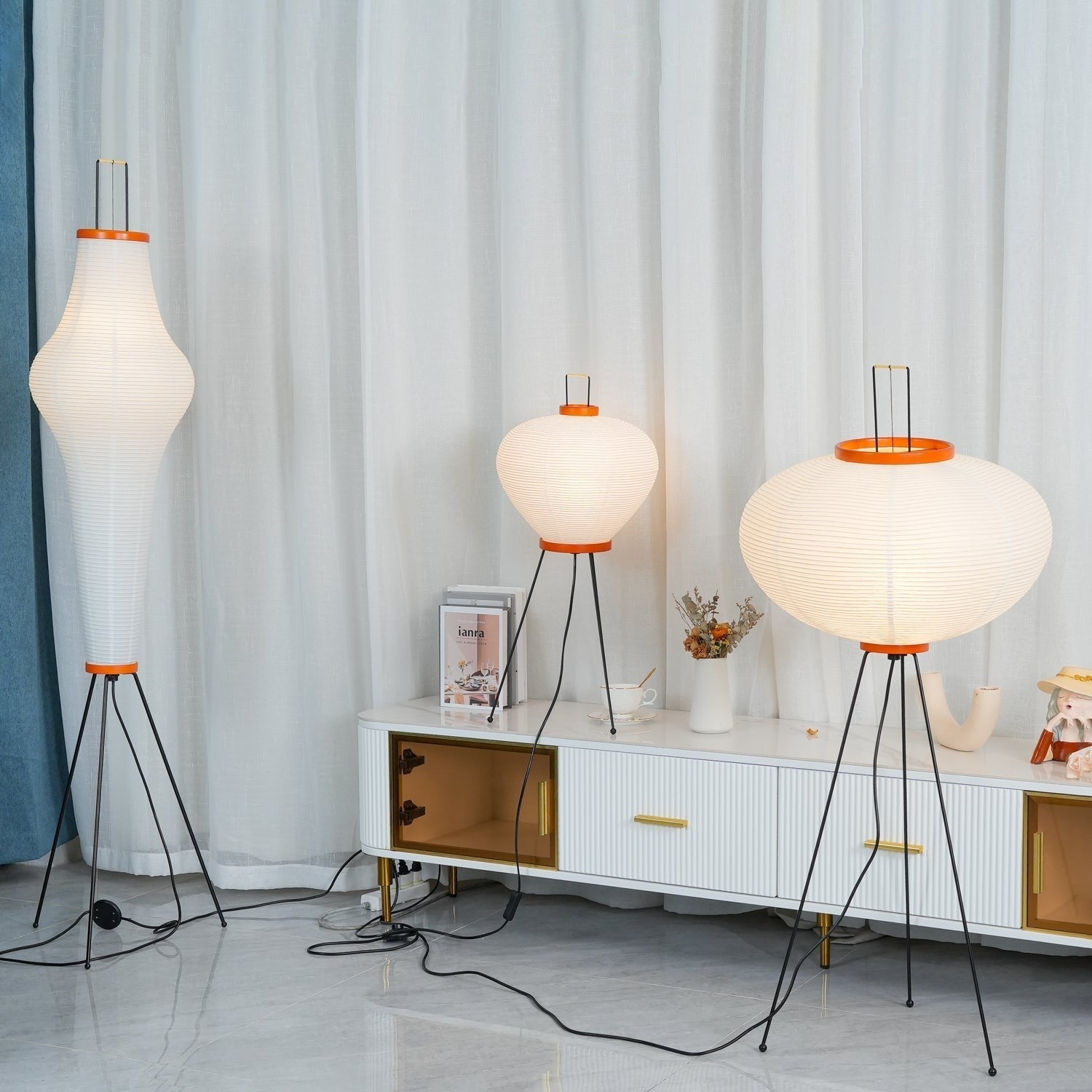 Washi Glow Floor Lamp