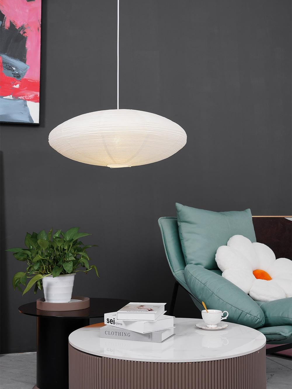 Washi Glow Paper Pendant