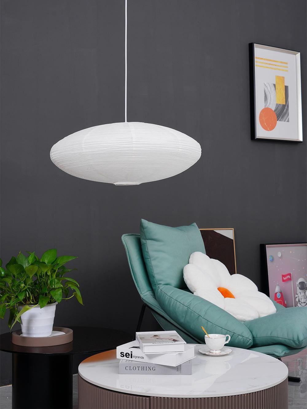 Washi Glow Paper Pendant