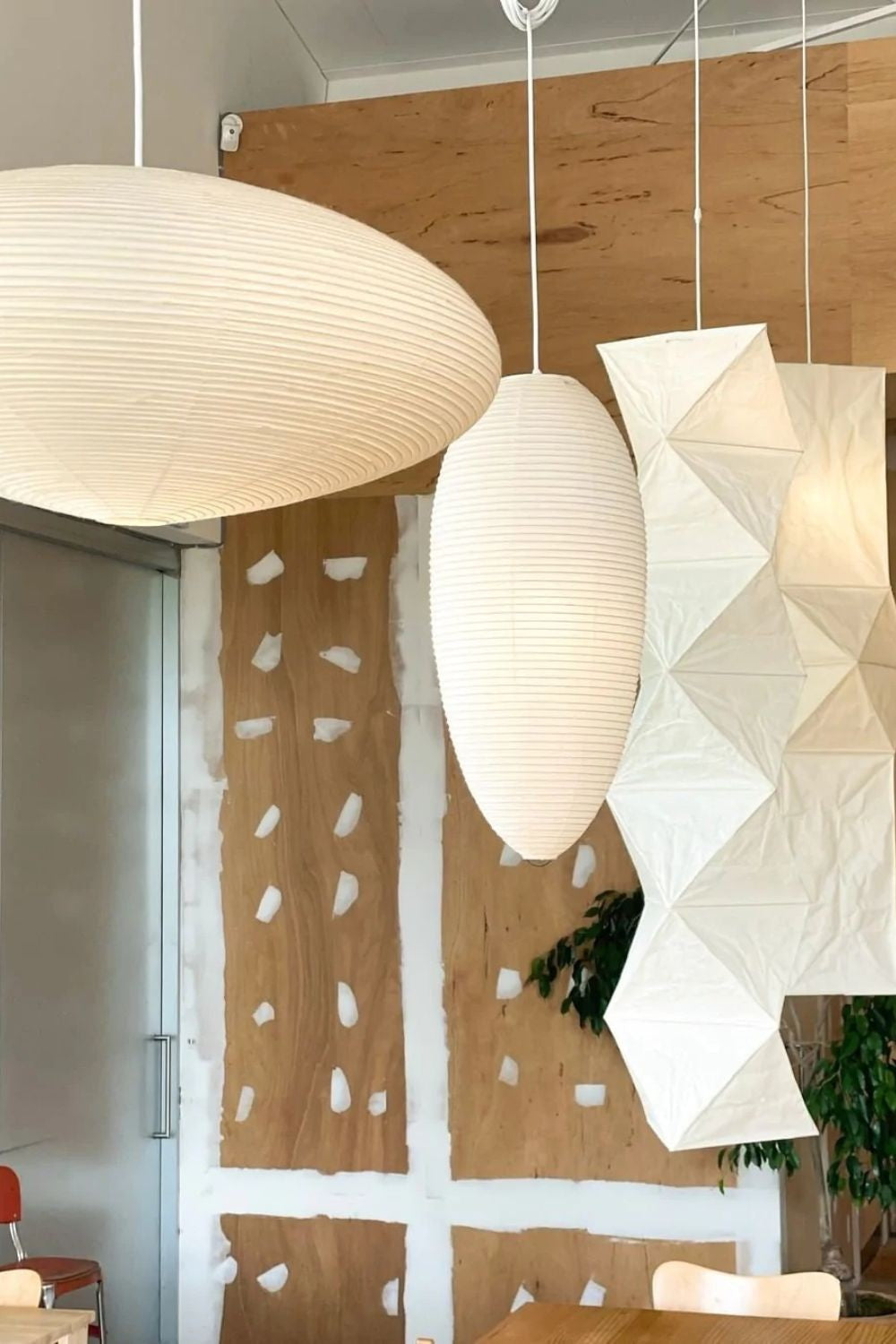 Washi Glow Paper Pendant