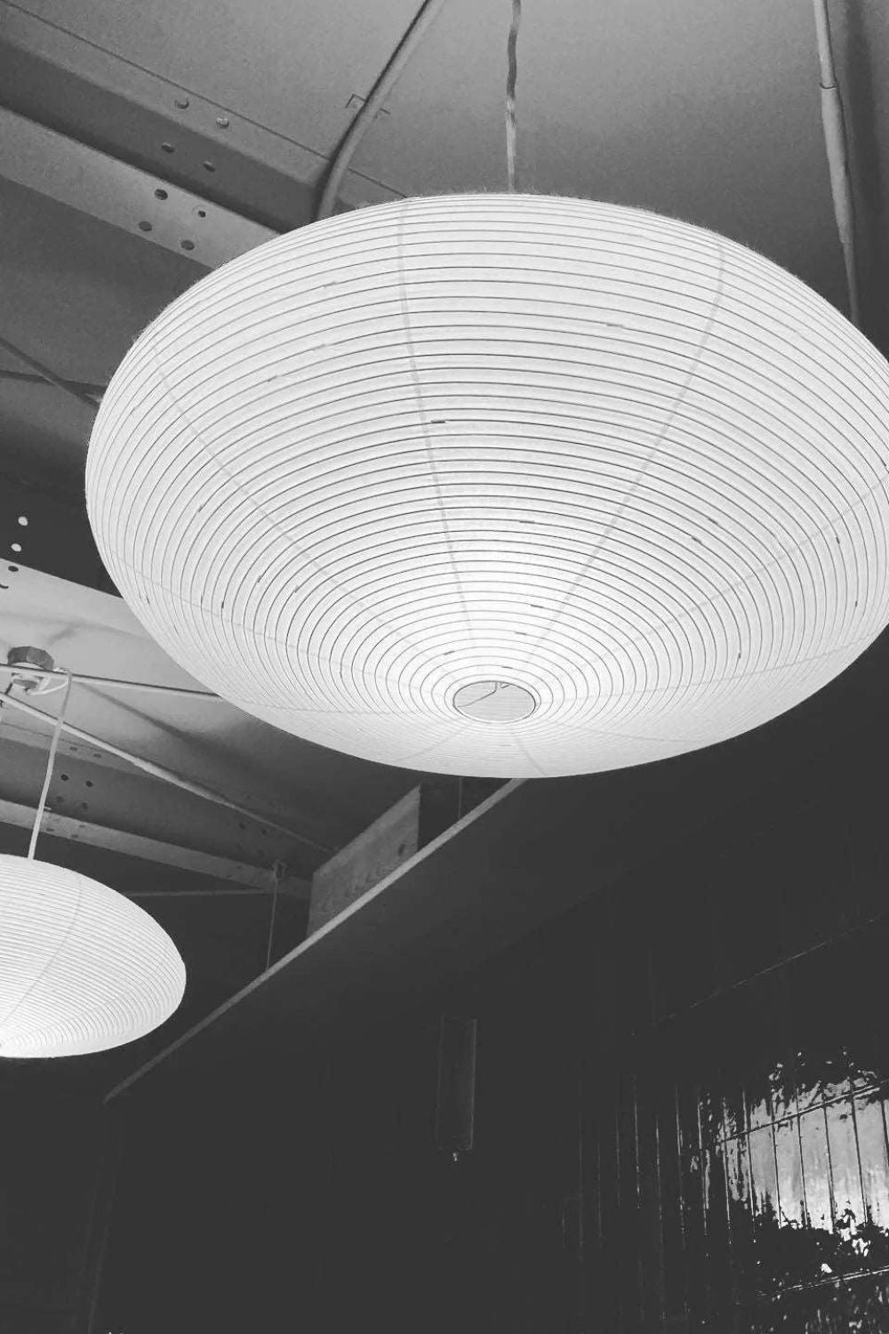 Washi Glow Paper Pendant