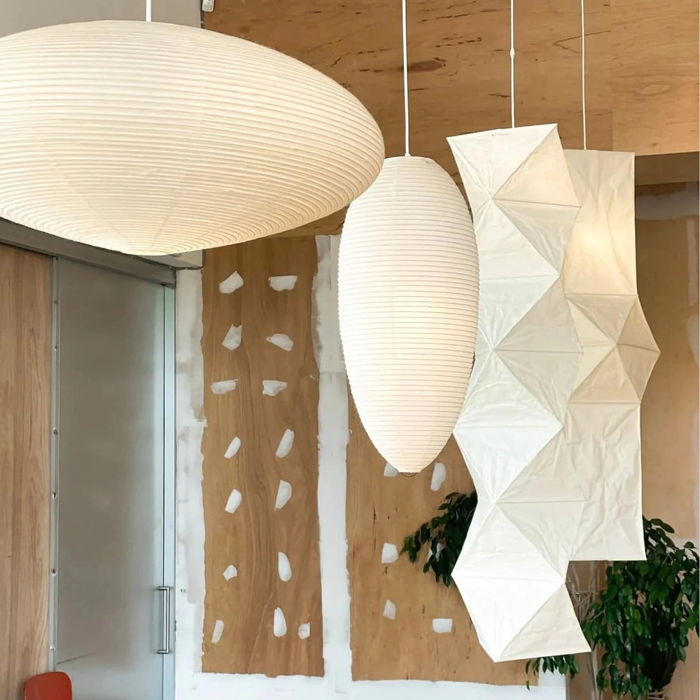 Washi Glow Paper Pendant