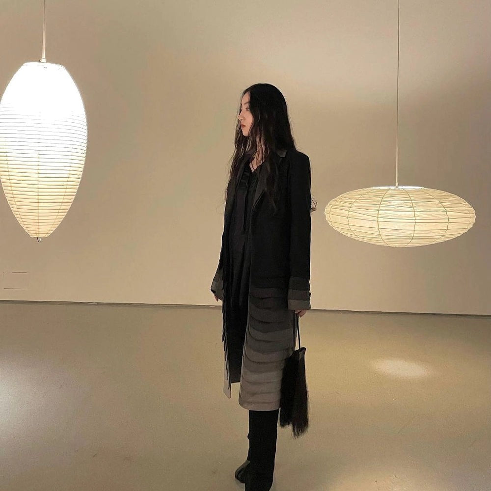 Washi Glow Paper Pendant