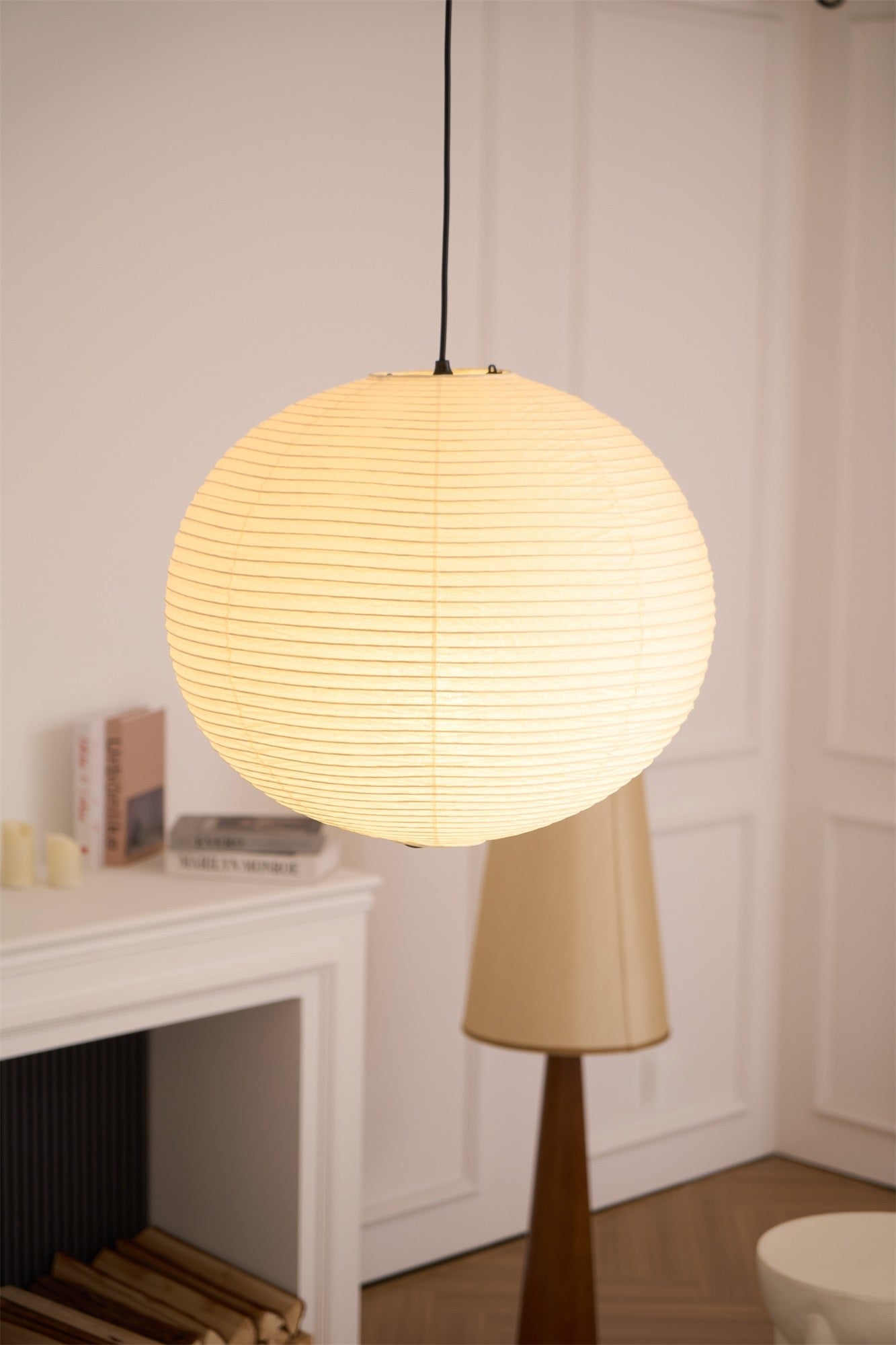 Washi Glow Paper Pendant Light