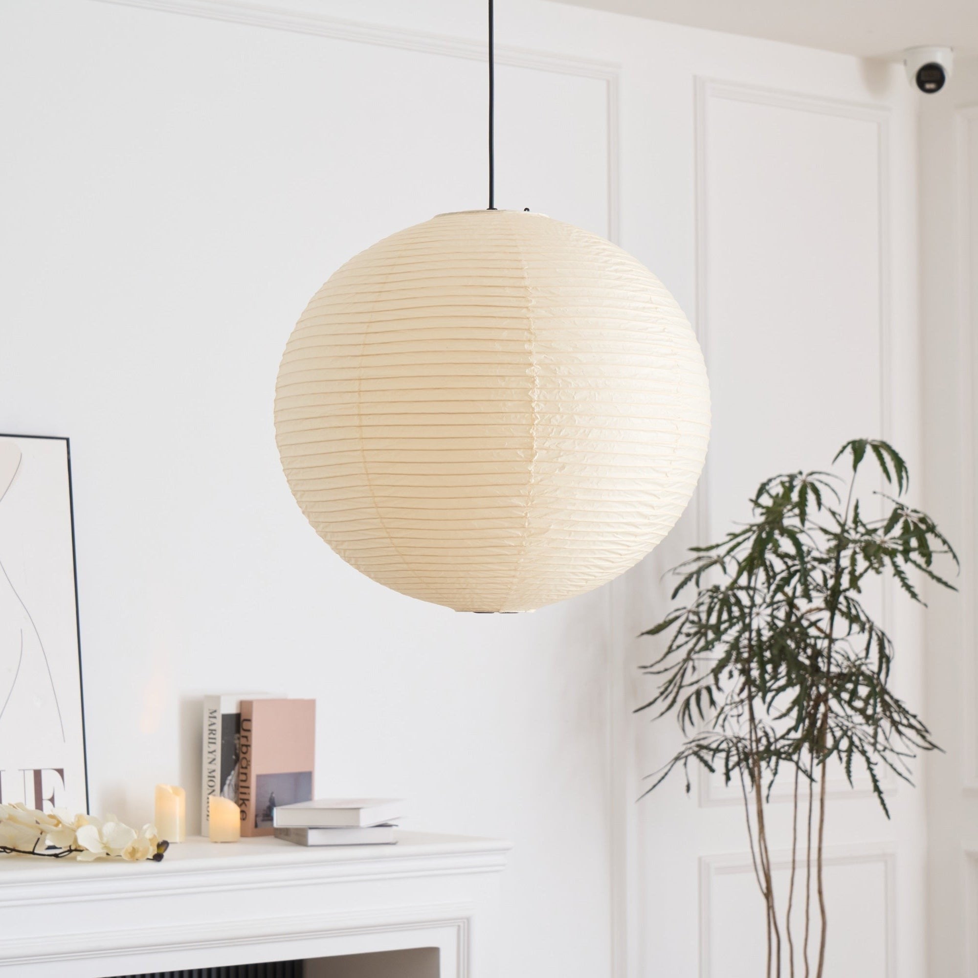 Washi Glow Paper Pendant Light