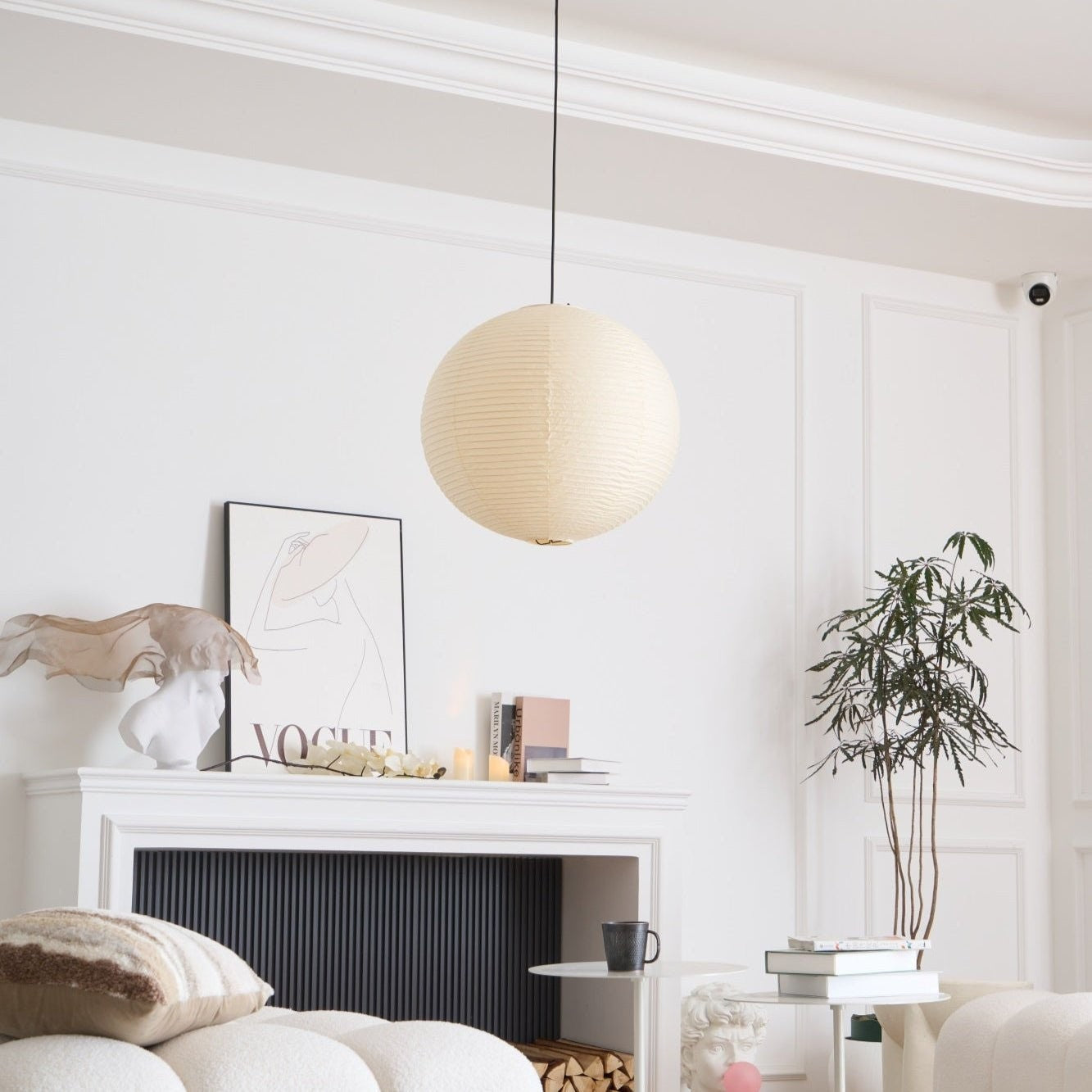 Washi Glow Paper Pendant Light