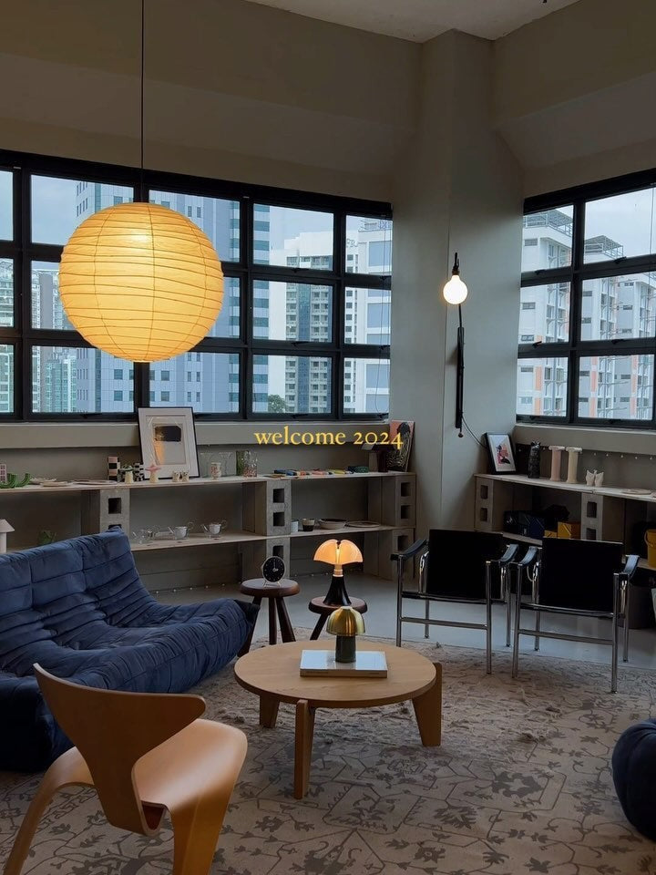 Washi Glow Paper Pendant Light