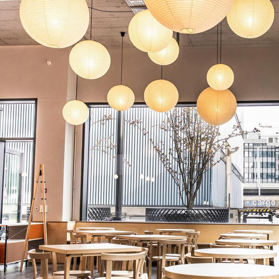 Washi Glow Paper Pendant Light