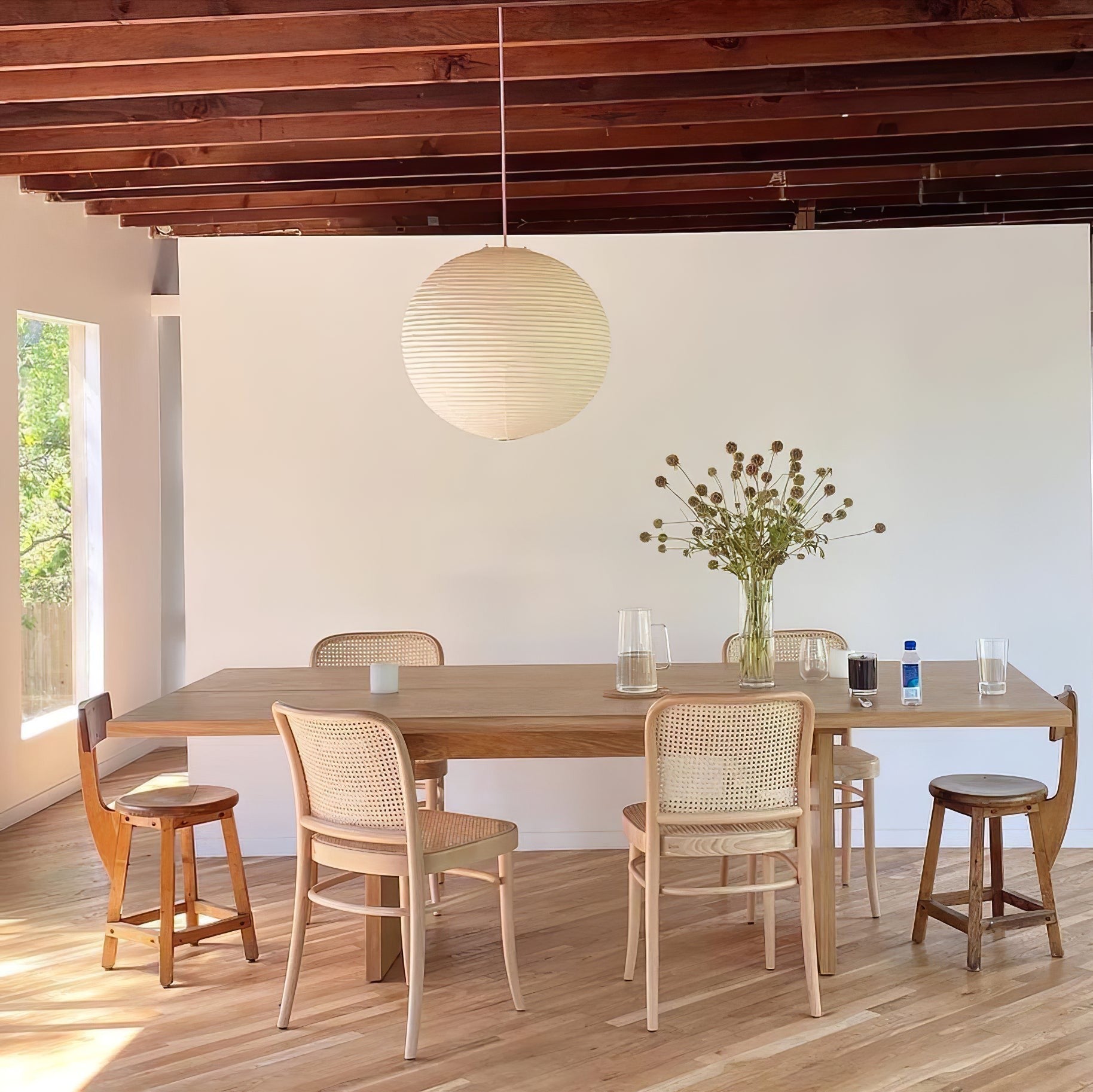 Washi Glow Paper Pendant Light