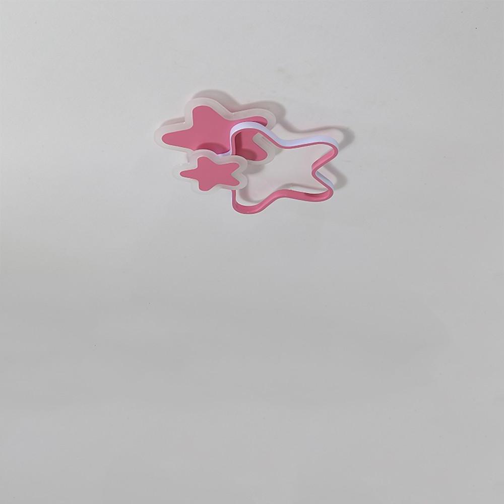 Triple Star Flush Mount Light LED Ceiling Light