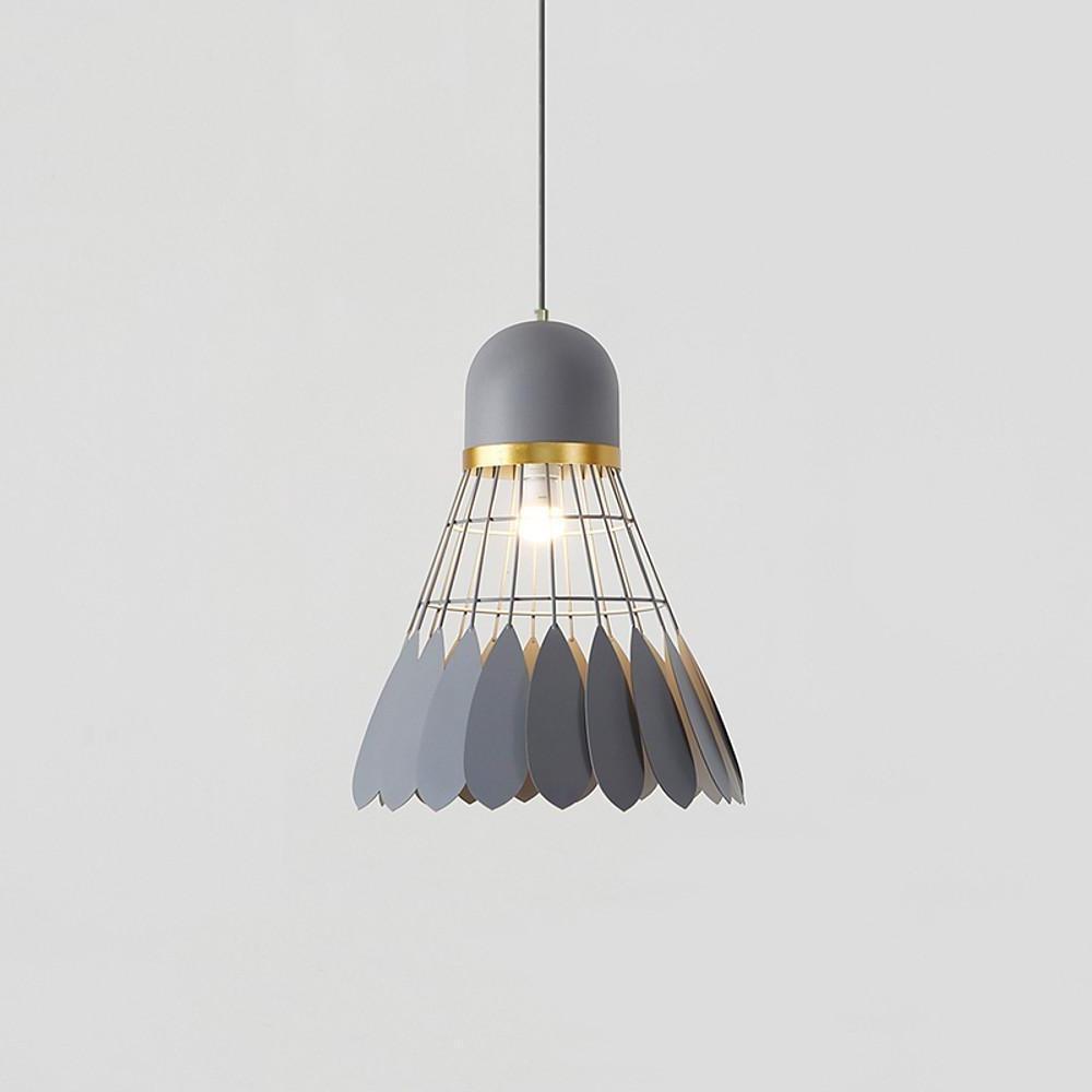 1 Bulb Industrial Pendant Lamp Metal Mini Geometrical detail view 7