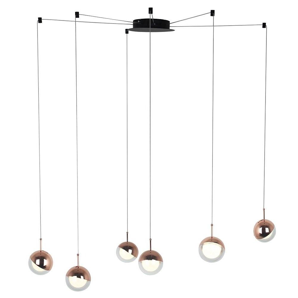 Mini Globe Cluster Design Chandelier Light Metal Light
