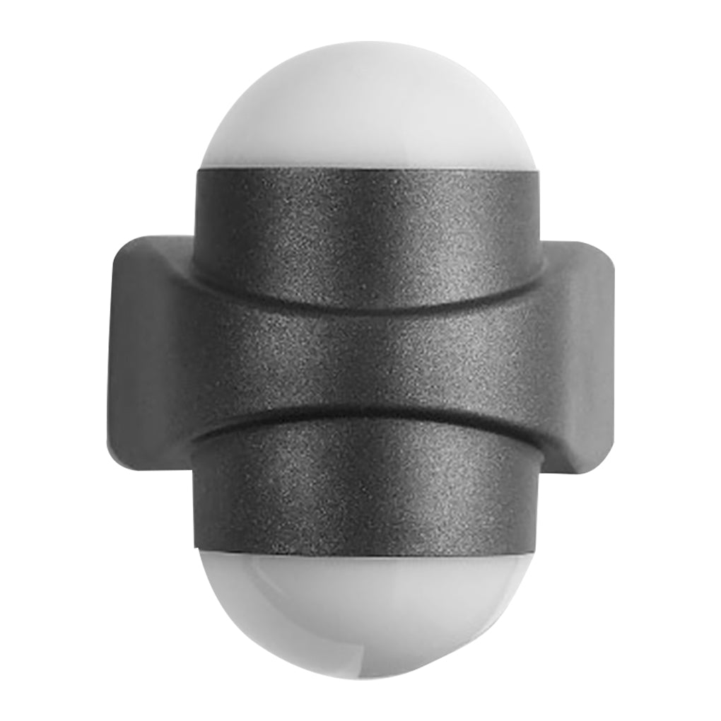 Circular Waterproof LED Black Contemporary Up and Down Lights Exterior Wall Fixtures, Outdoor Wall Light, detail 9