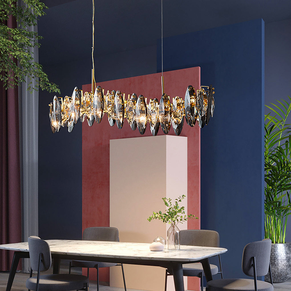 Postmodern Personality Crystal Chandelier with LED