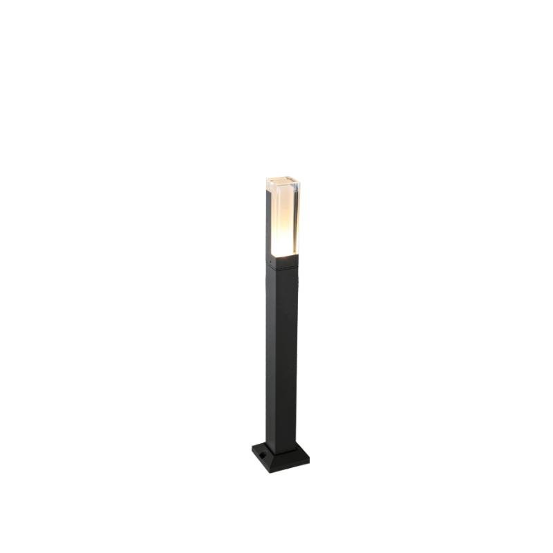 Square LED Waterproof Aluminum Black Clean-Lined Exterior Light Pathway Lights, Outdoor Wall Light, detail 7