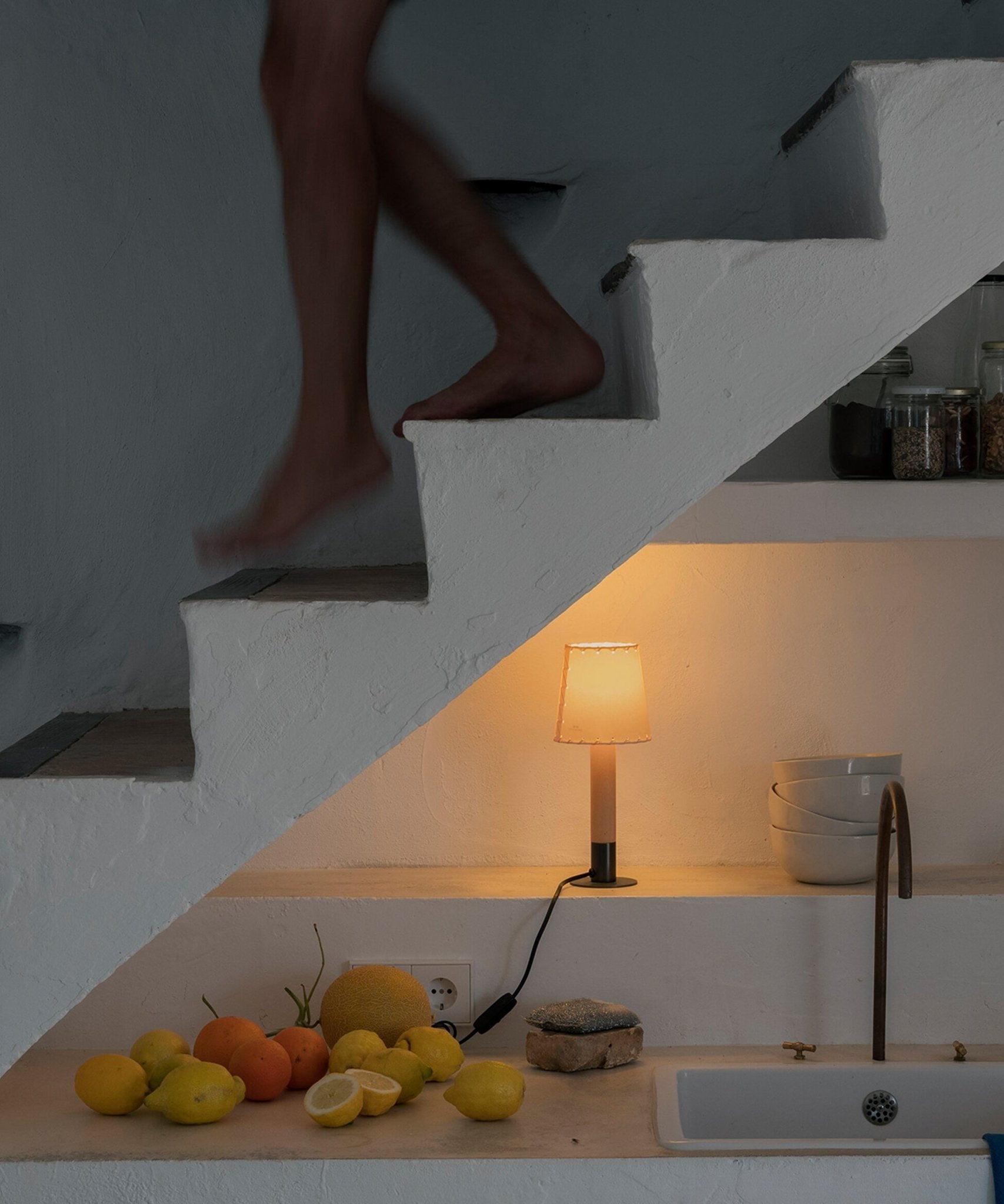 Stitched Table Lamp