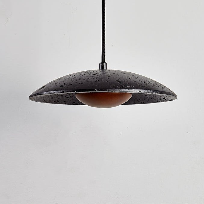 Speckled Saucer Pendant Lamp