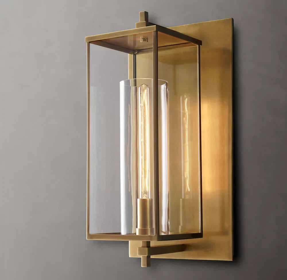 Devaux Grand Square Wall Light, Wall Sconce, detail 4