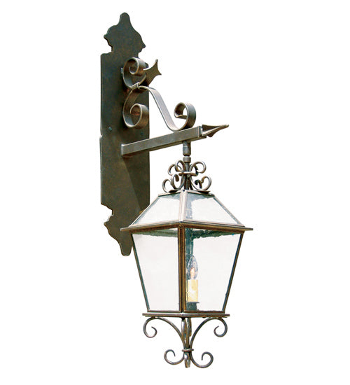 Palermo 2-Light 40.00" Coffee Bean Wall Sconce front view