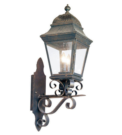 Arnette 2-Light 29.00" Golden Bronze Wall Sconce front view