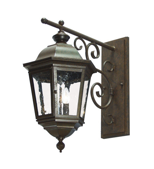 Sebastian 2-Light 28.00" Antique Rust Wall Sconce front view