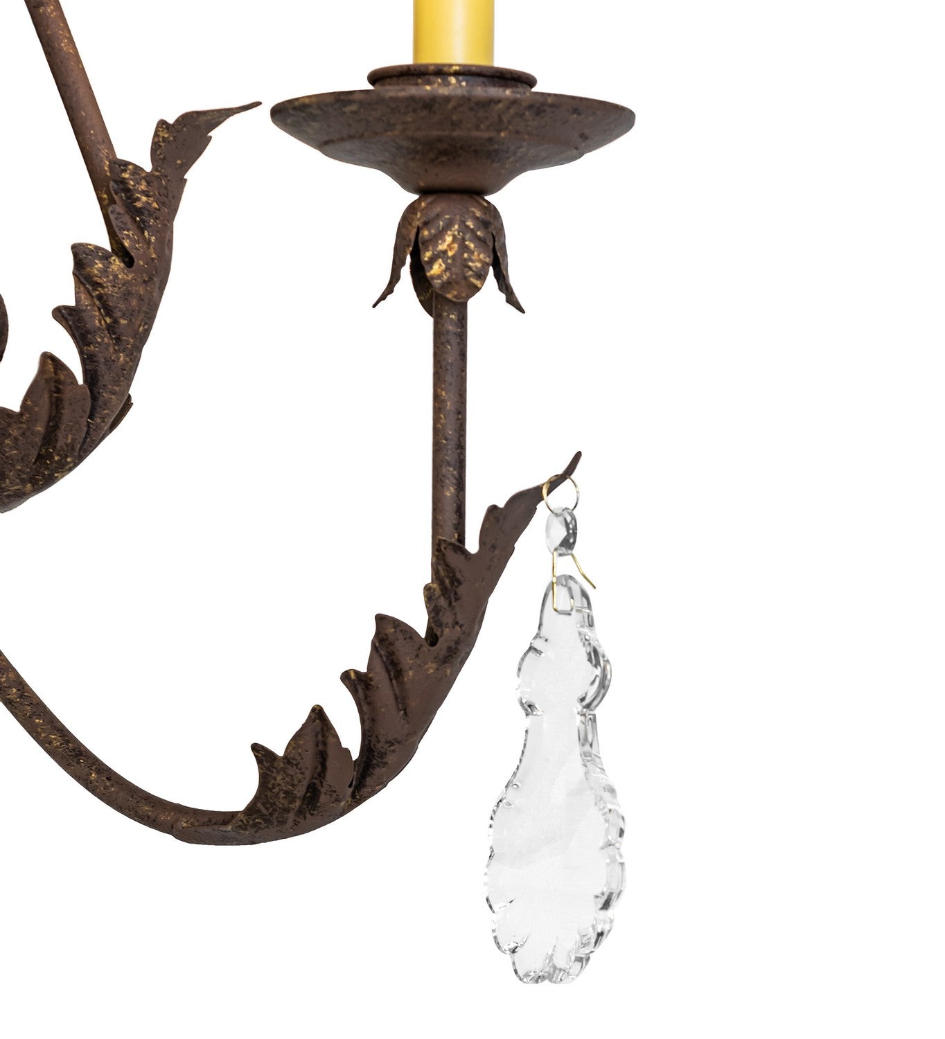 French 2-Light 23.00" Pompeii Gold Wall Sconce detail view 3