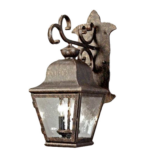 Palmer 2-Light 19.50" Gilded Tobacco Wall Sconce front view