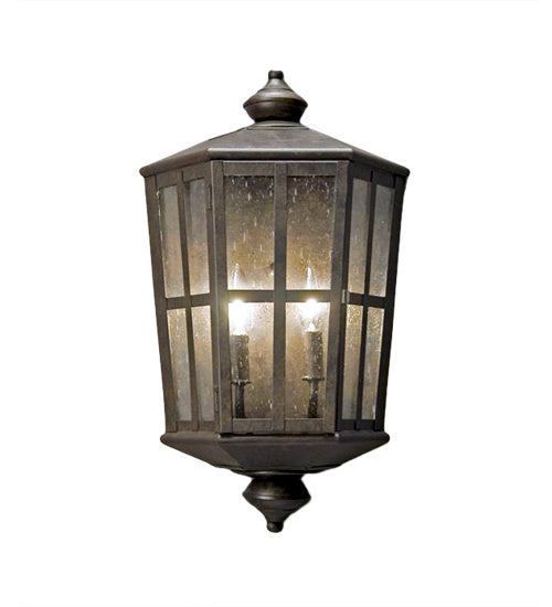 Manchester 2-Light 21.00" Antique Rust Wall Sconce front view