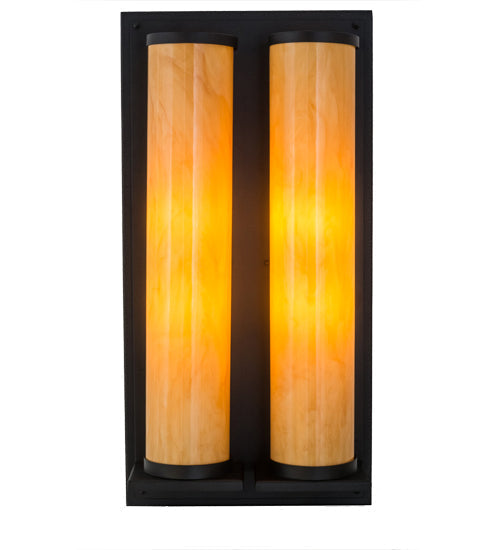 Legacy House 4-Light 36.00" Textured Black Wall Sconce front view