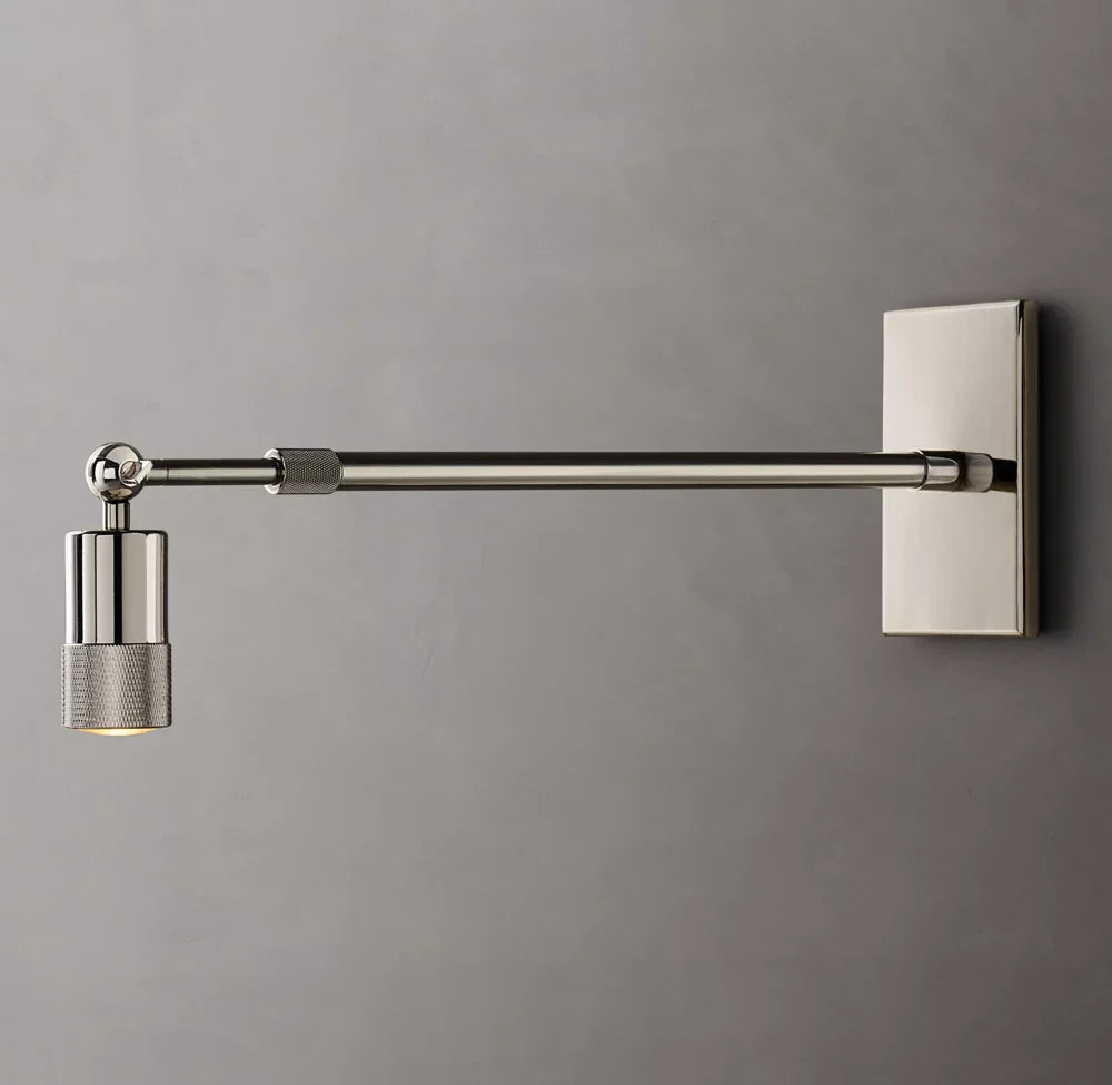 Utilitaire Grand Telescoping Wall Light, Bedroom Wall Sconce, detail 12