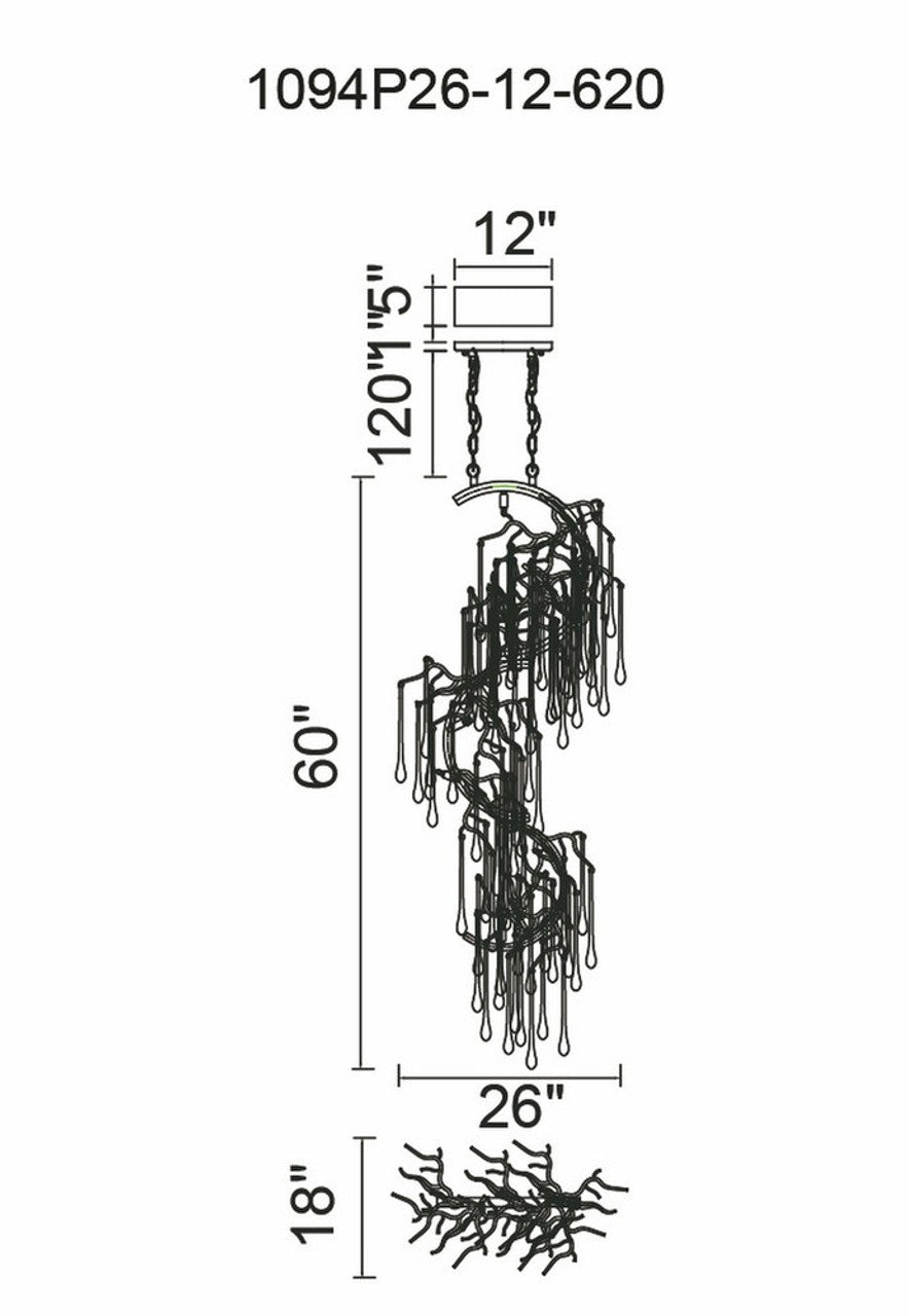 Anita 12-Light Chandelier