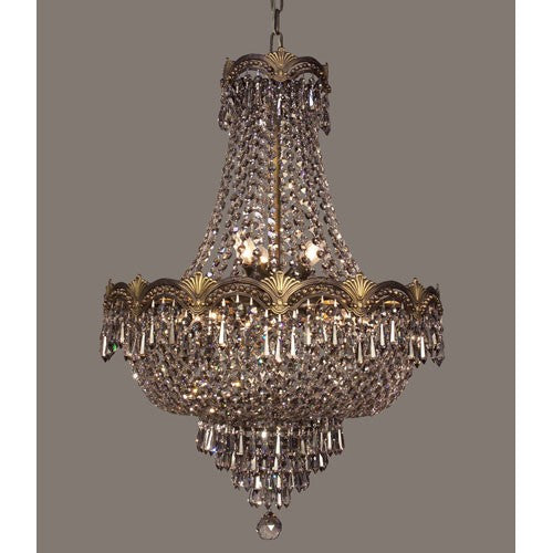 Regency II Roman Bronze Three-Light Chandelier