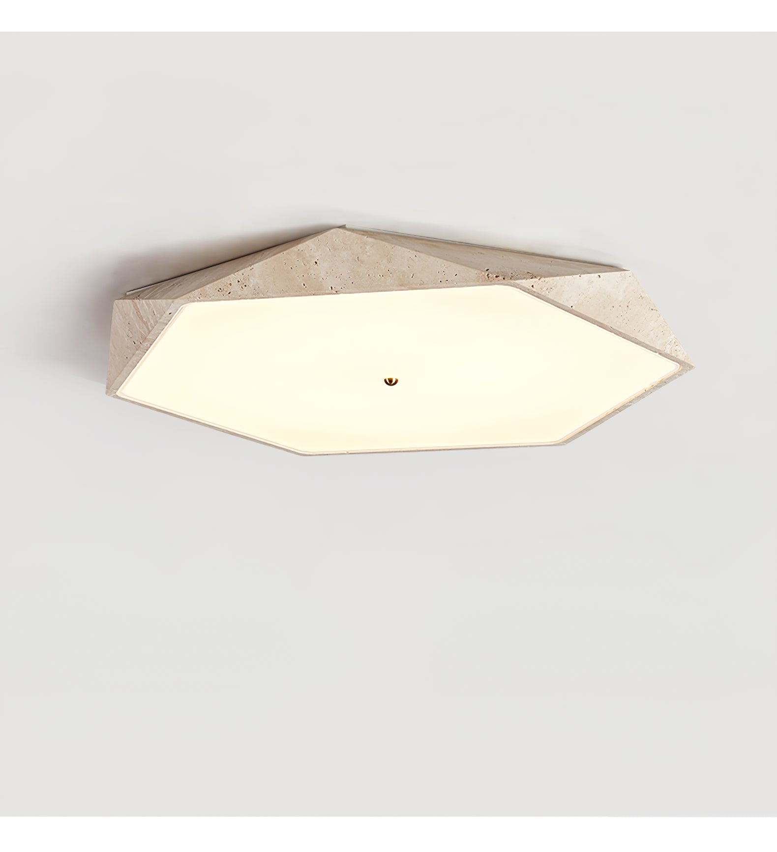 Lunarc Stone Ceiling Light