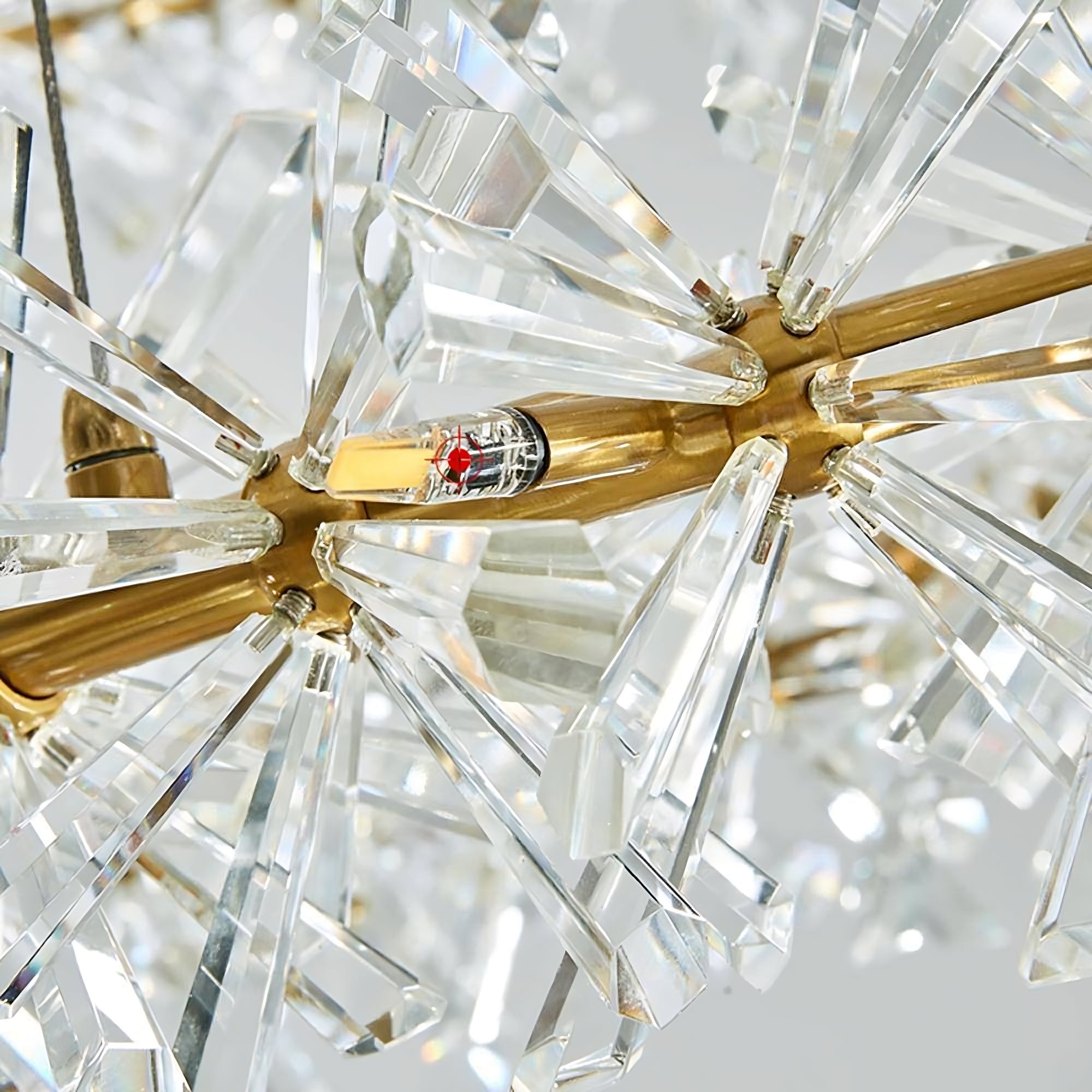 Mira 40" Crystal Dining Room Chandelier