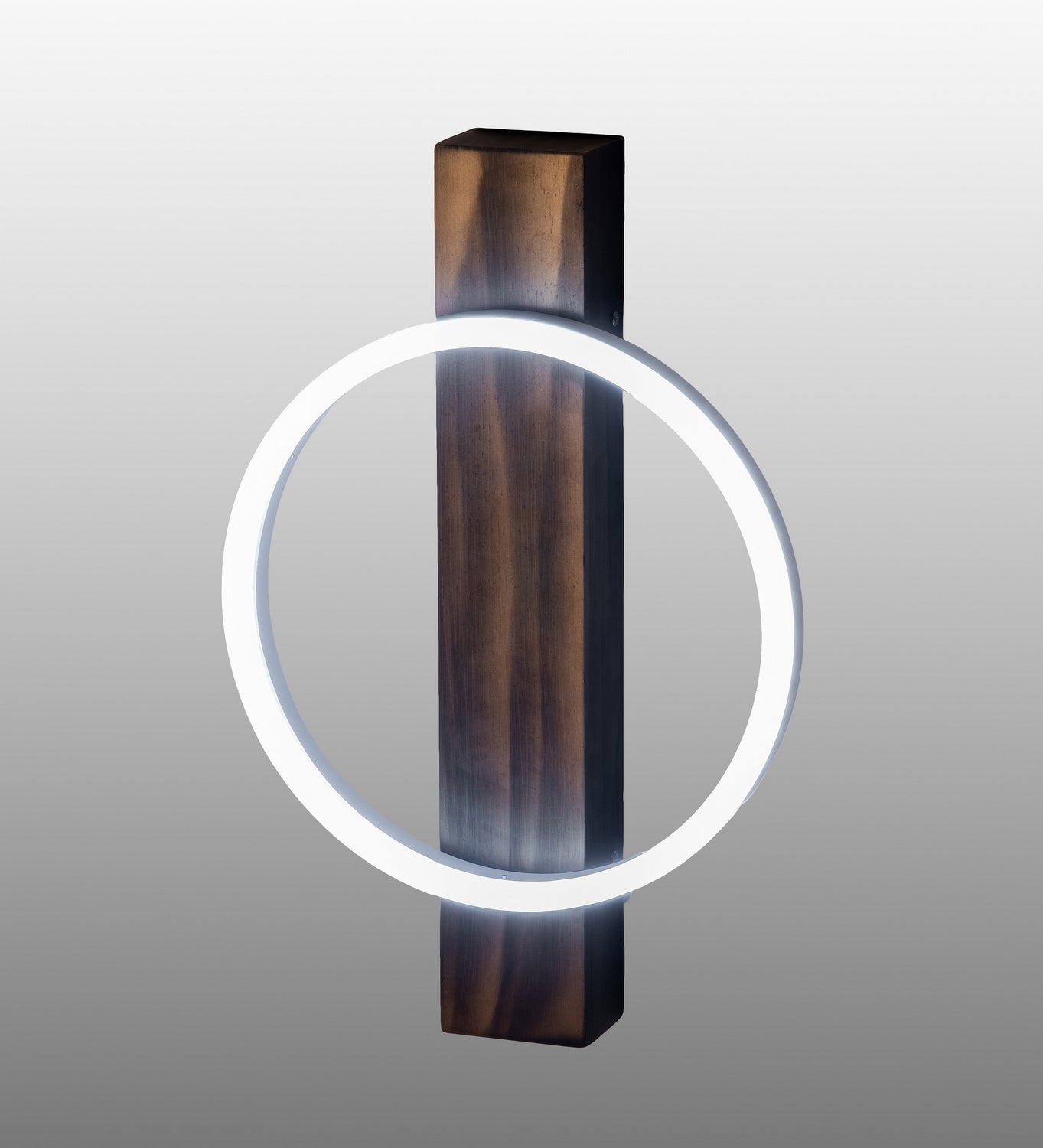 Ursula 18.00" Natural Wood LED Wall Sconce detail view 4