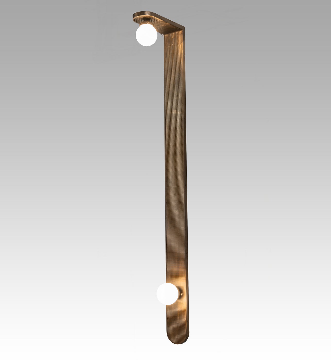 Sanderson 2-Light 78.00" Antique Copper LED Wall Sconce detail view 3
