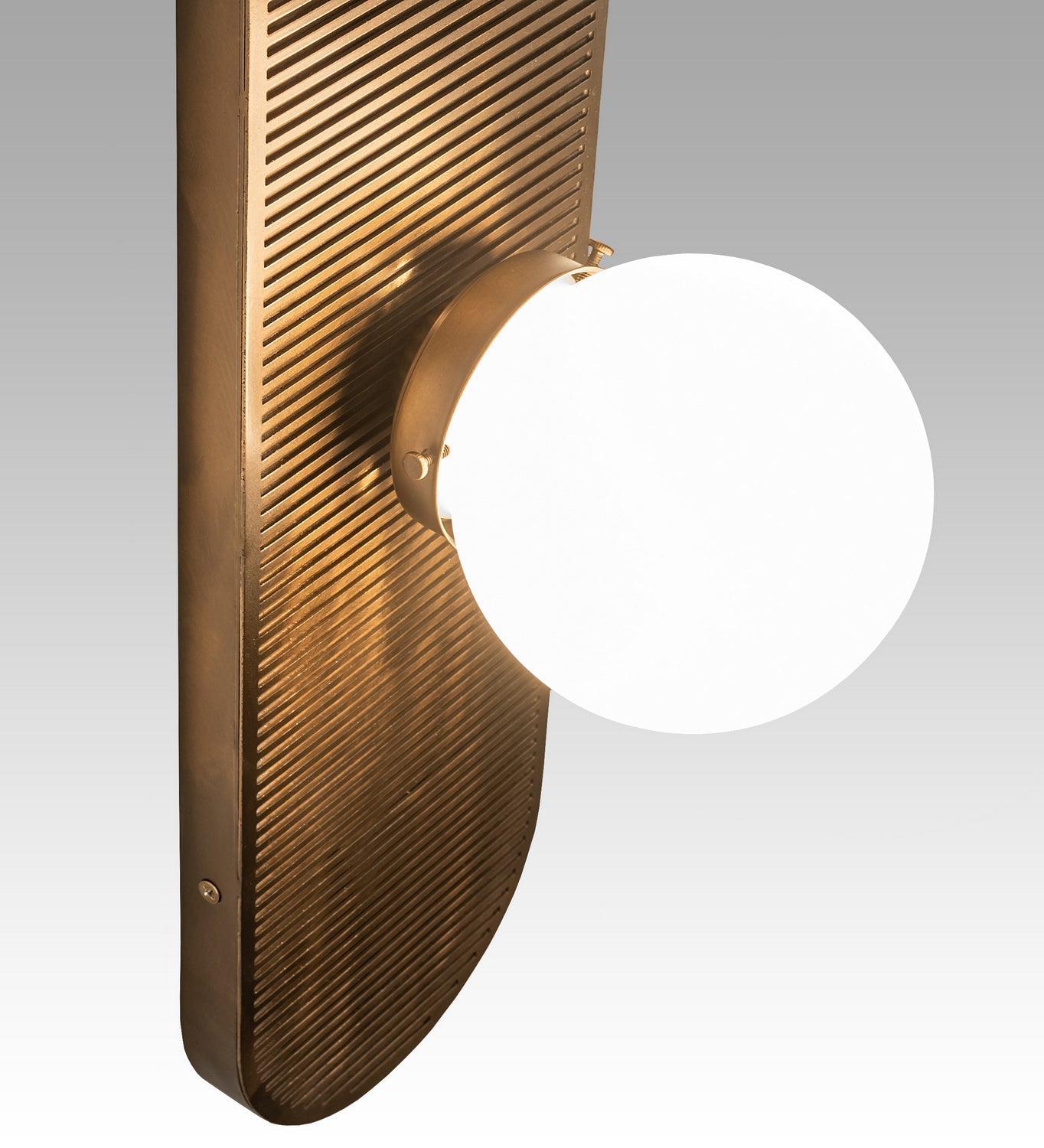 Sanderson 2-Light 78.00" Antique Copper LED Wall Sconce detail view 5