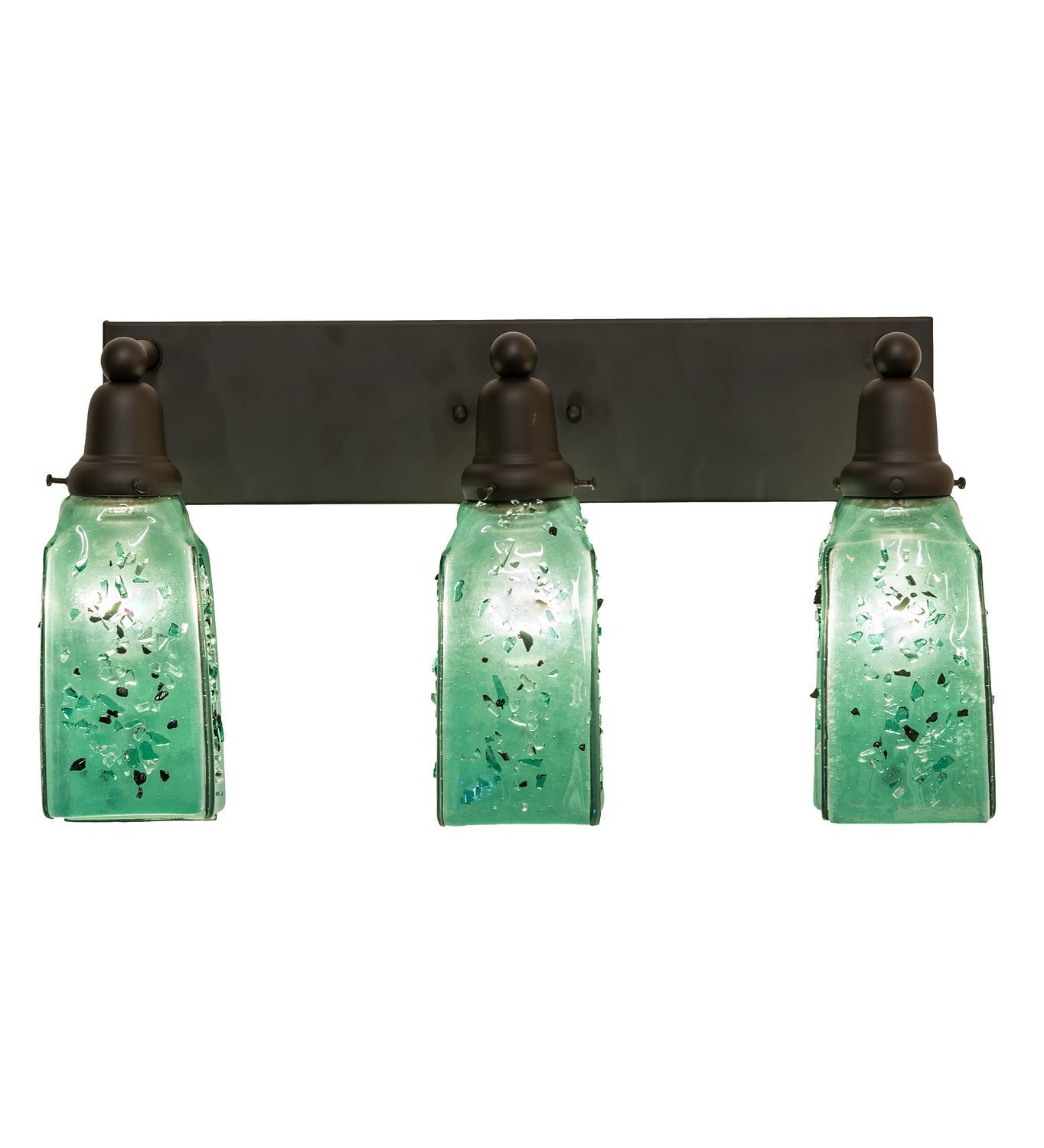 Metro Fusion 24 Inch 3-Light 12.00" Oil Rubbed Bronze Wall Sconce front view