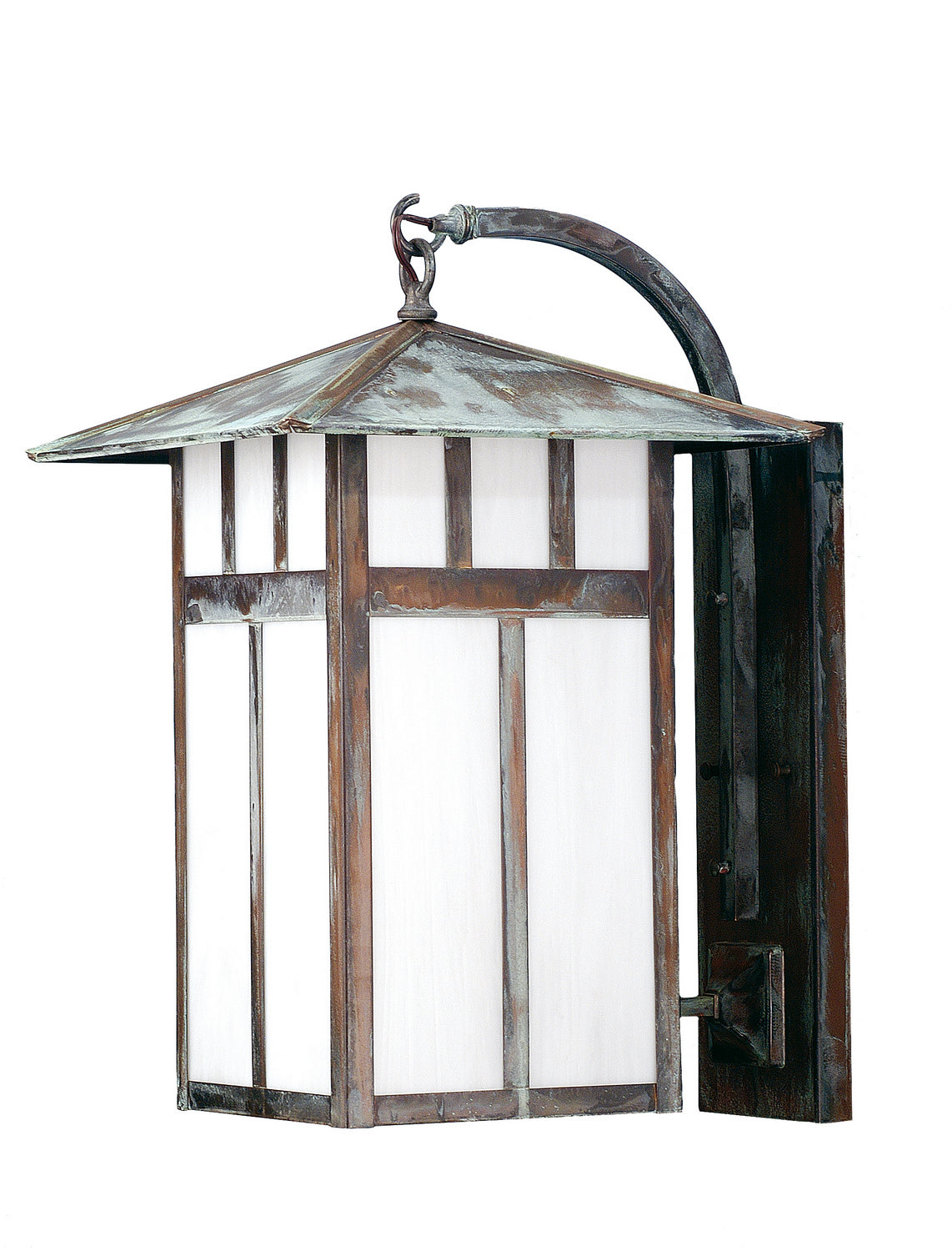 1-Light 23.50" Verdigris LED Wall Sconce front view