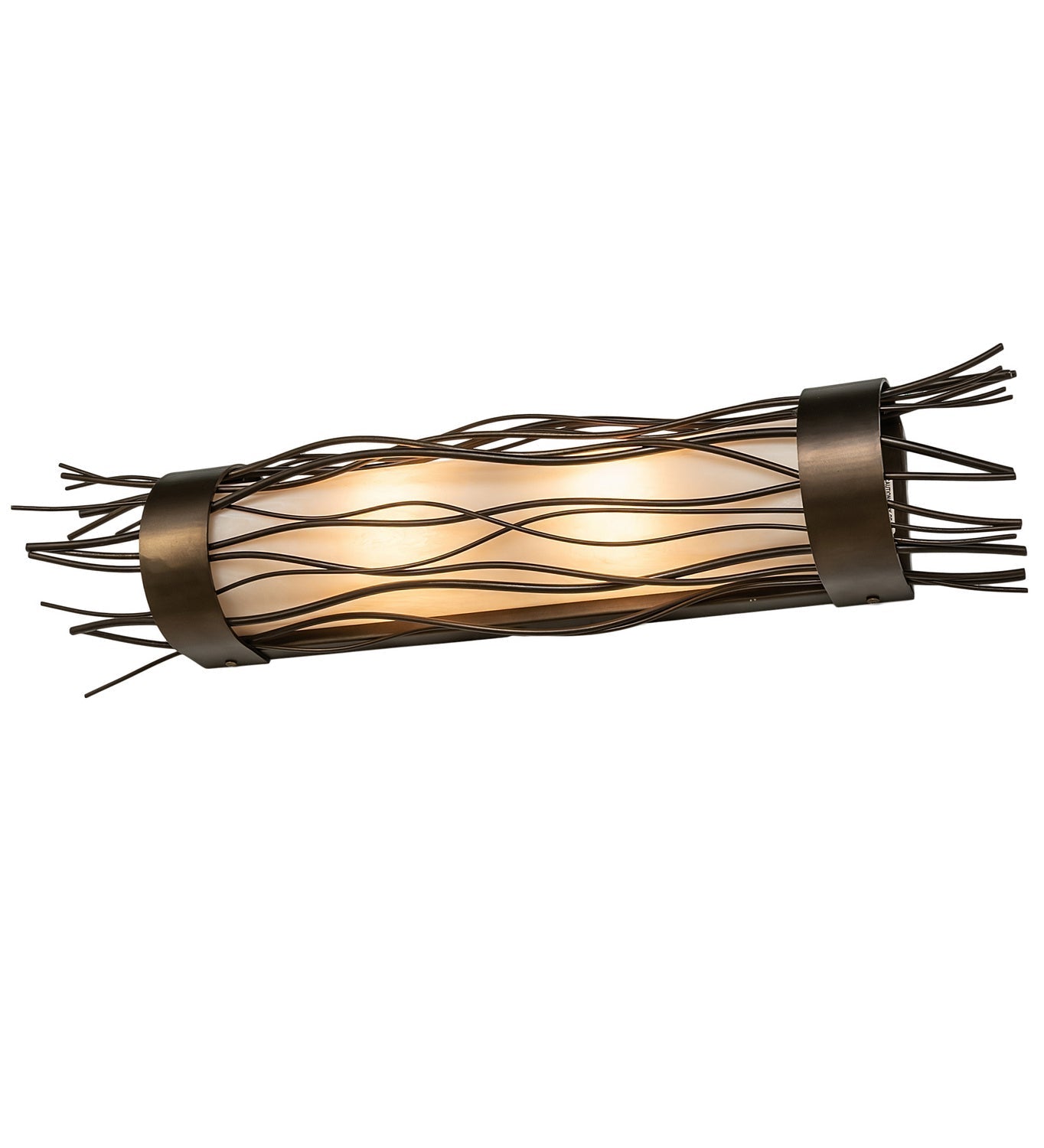 Rama 26 Inch 2-Light 5.00" Antique Copper Wall Sconce detail view 4