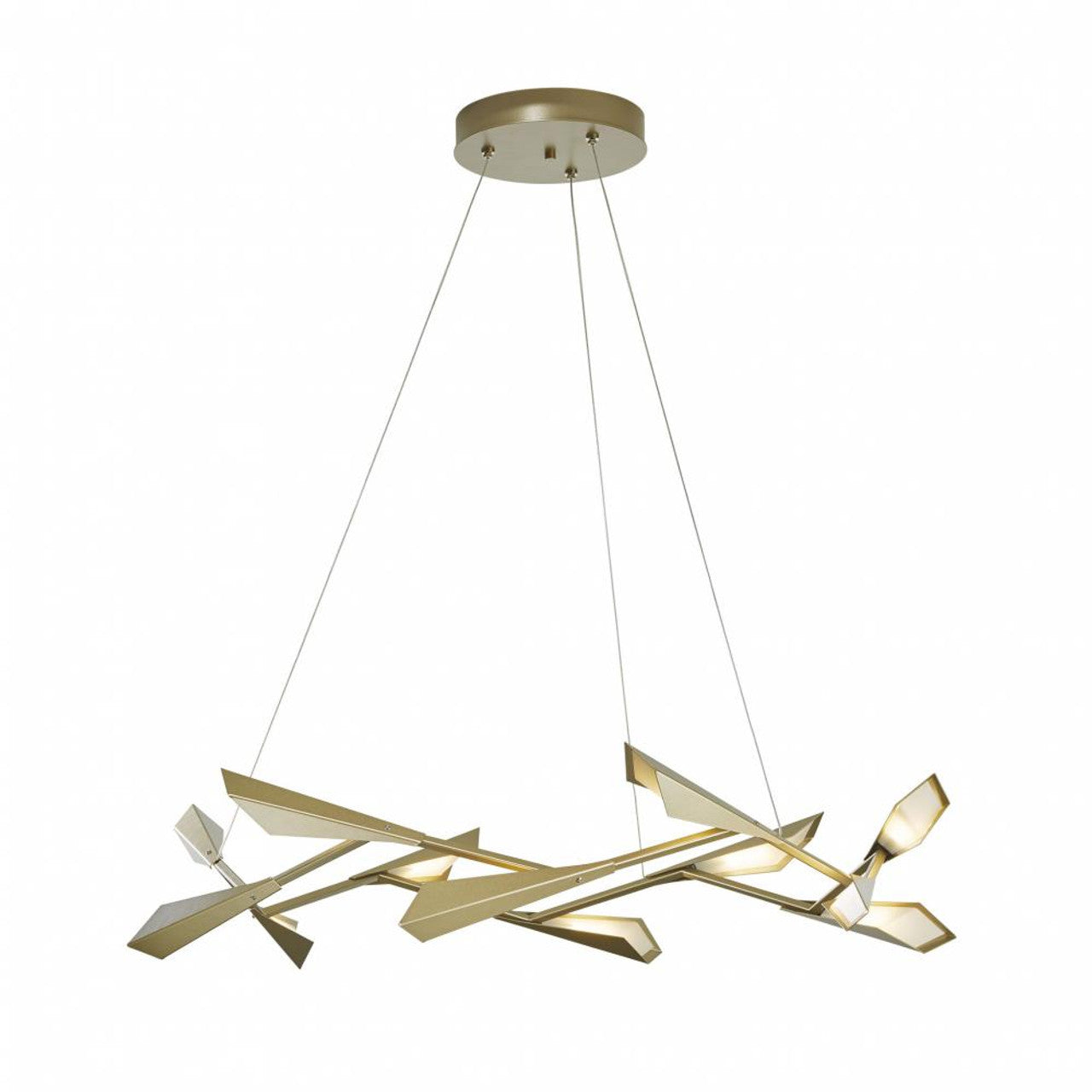 Derby Pendant, 4-Light, Standard Height, LED, Black