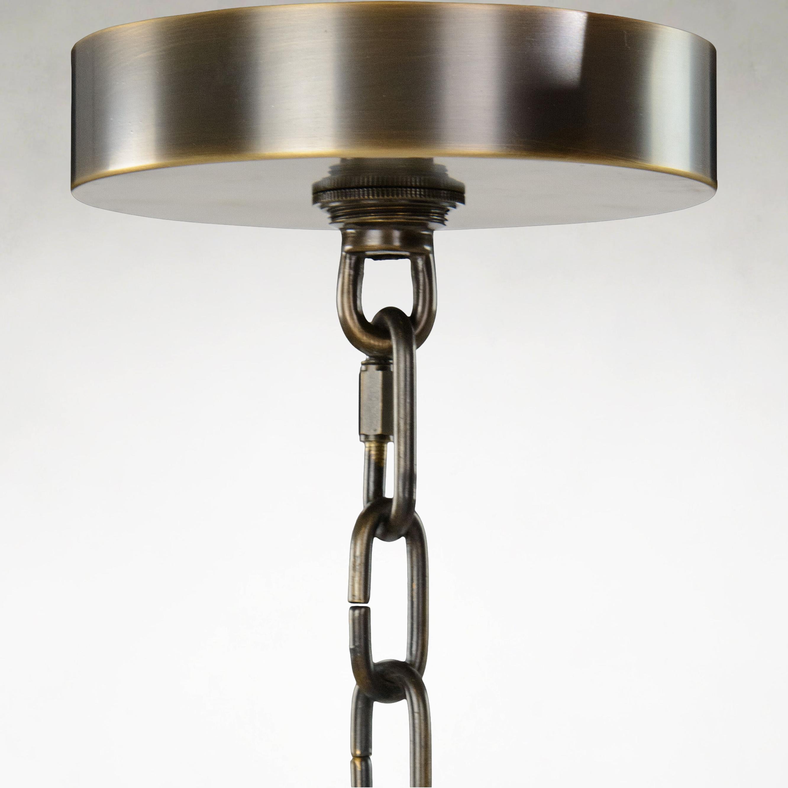 Churippu 21-Light Light Bronze Chandelier Ceiling Fi x ture