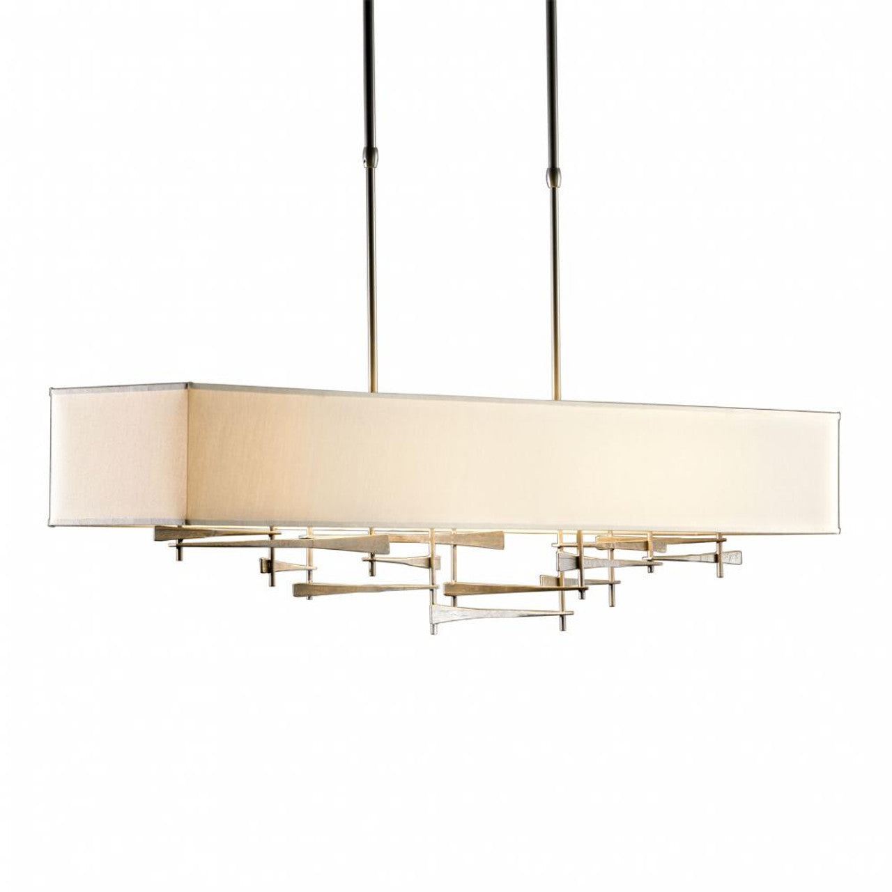 Arc Ellipse Pendant, 5-Light, Standard Height, Opal