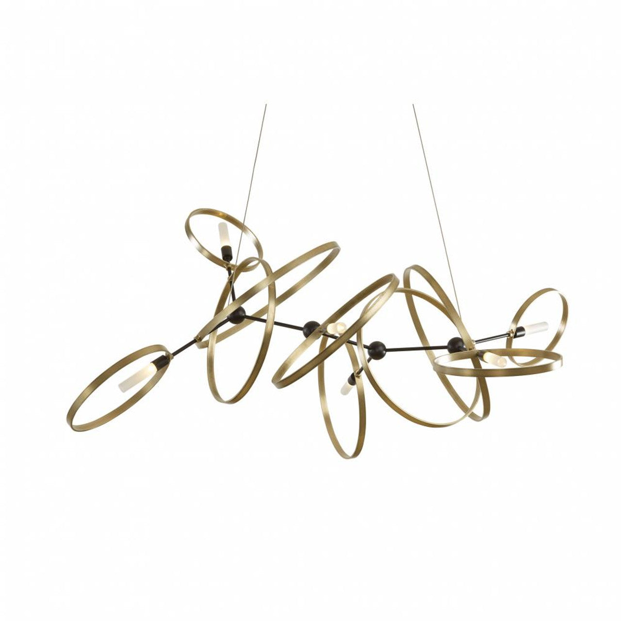 Celesse Pendant, 6-Light, Standard Height, Sterling