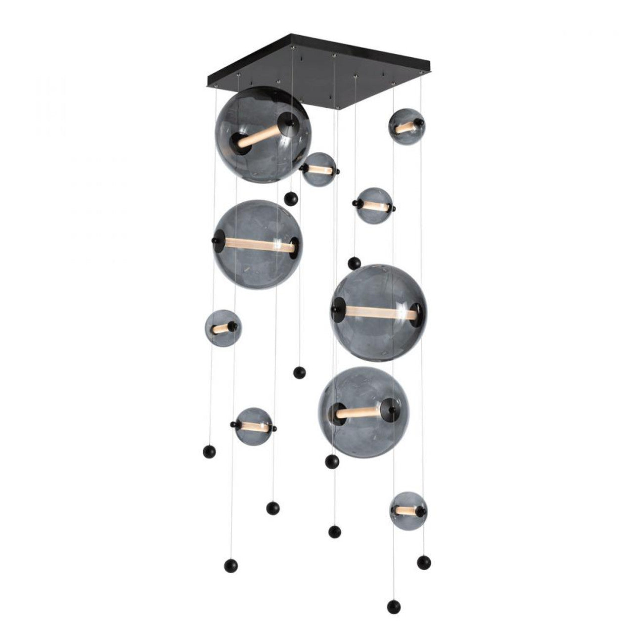 Celesse Pendant, 6-Light, Standard Height, Sterling