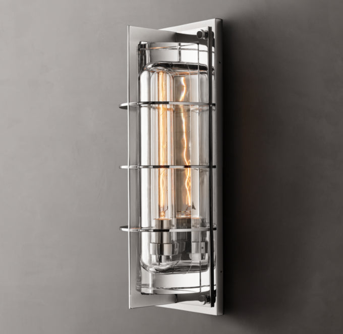 Vicomte Grand Exterior Sconce, Outdoor Wall Light, detail 14